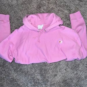 Champion Sweatshirt Lavender Pink Size M